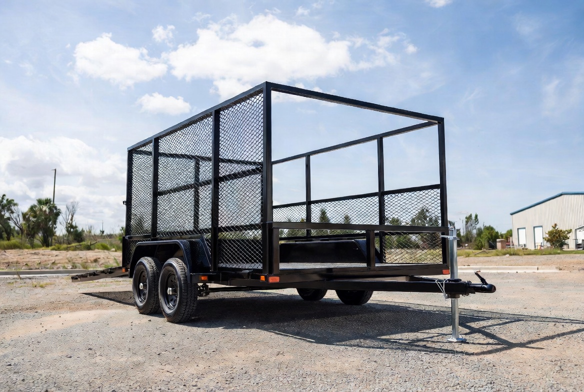 2025 Carry-On 6×12 Landscape New landscape trailer, 12' x 6', 7,000 lb GVWR, for sale at The Trailer Store in Winnemucca, Nevada (I-80), stock #TTS-2411 — exterior side view 2025 Carry-On 6×12 Landscape New landscape trailer, 12' x 6', 7,000 lb GVWR, for sale at The Trailer Store in Winnemucca, Nevada (I-80), stock #TTS-2411 — exterior side view