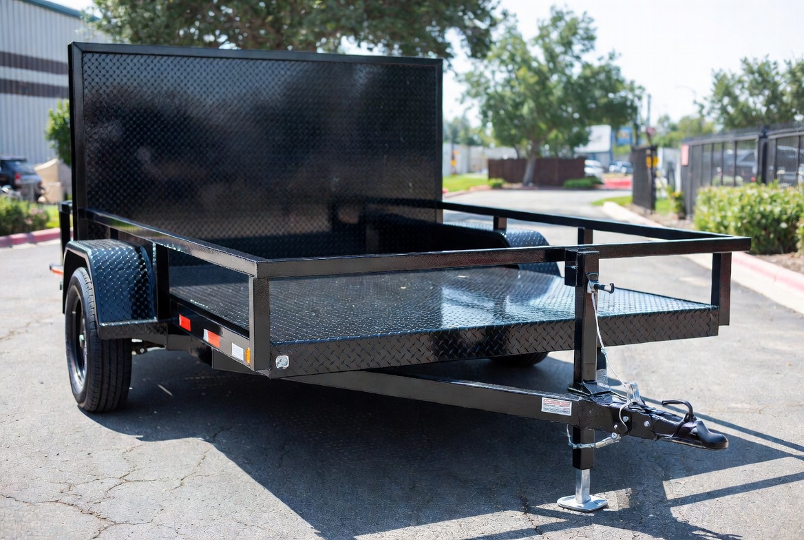 2024 Carry-On 5×10 Open Utility New utility trailer, 10' x 5', 2,990 lb GVWR, for sale at The Trailer Store in Winnemucca, Nevada (I-80), stock #TTS-2407 — exterior side view 2024 Carry-On 5×10 Open Utility New utility trailer, 10' x 5', 2,990 lb GVWR, for sale at The Trailer Store in Winnemucca, Nevada (I-80), stock #TTS-2407 — exterior side view